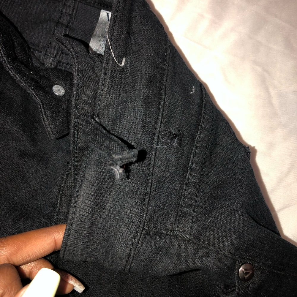 Black Ripped Jeans - Picture 3 of 3